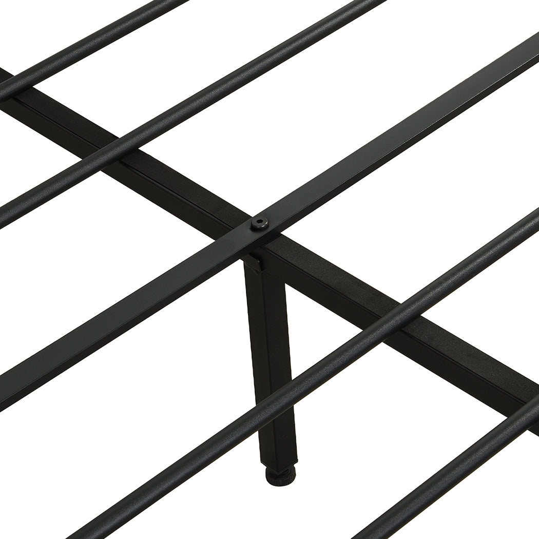 Double Bed Frame Storage Drawer 208x140x101cm
