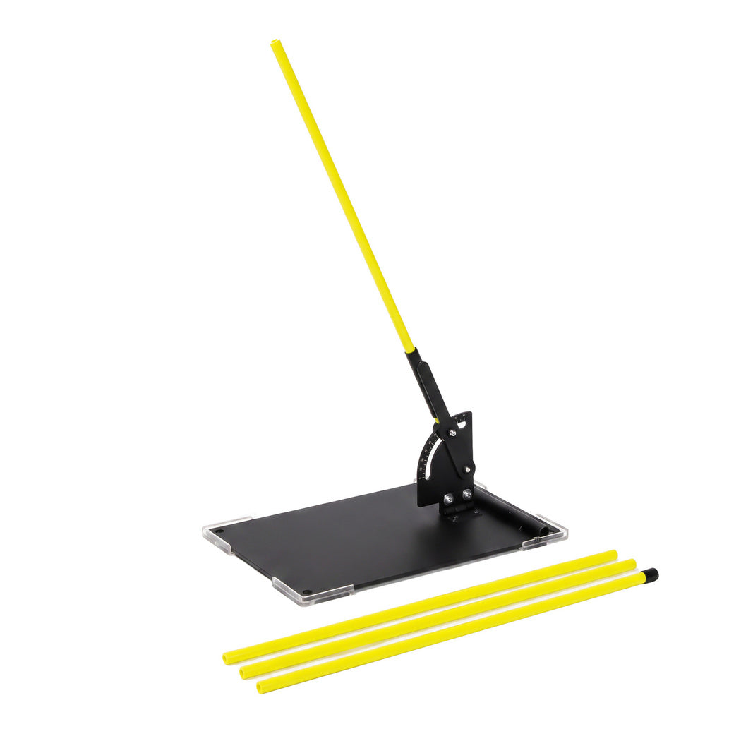 Golf Alignment Sticks Portable Trainer 23x14.5cm