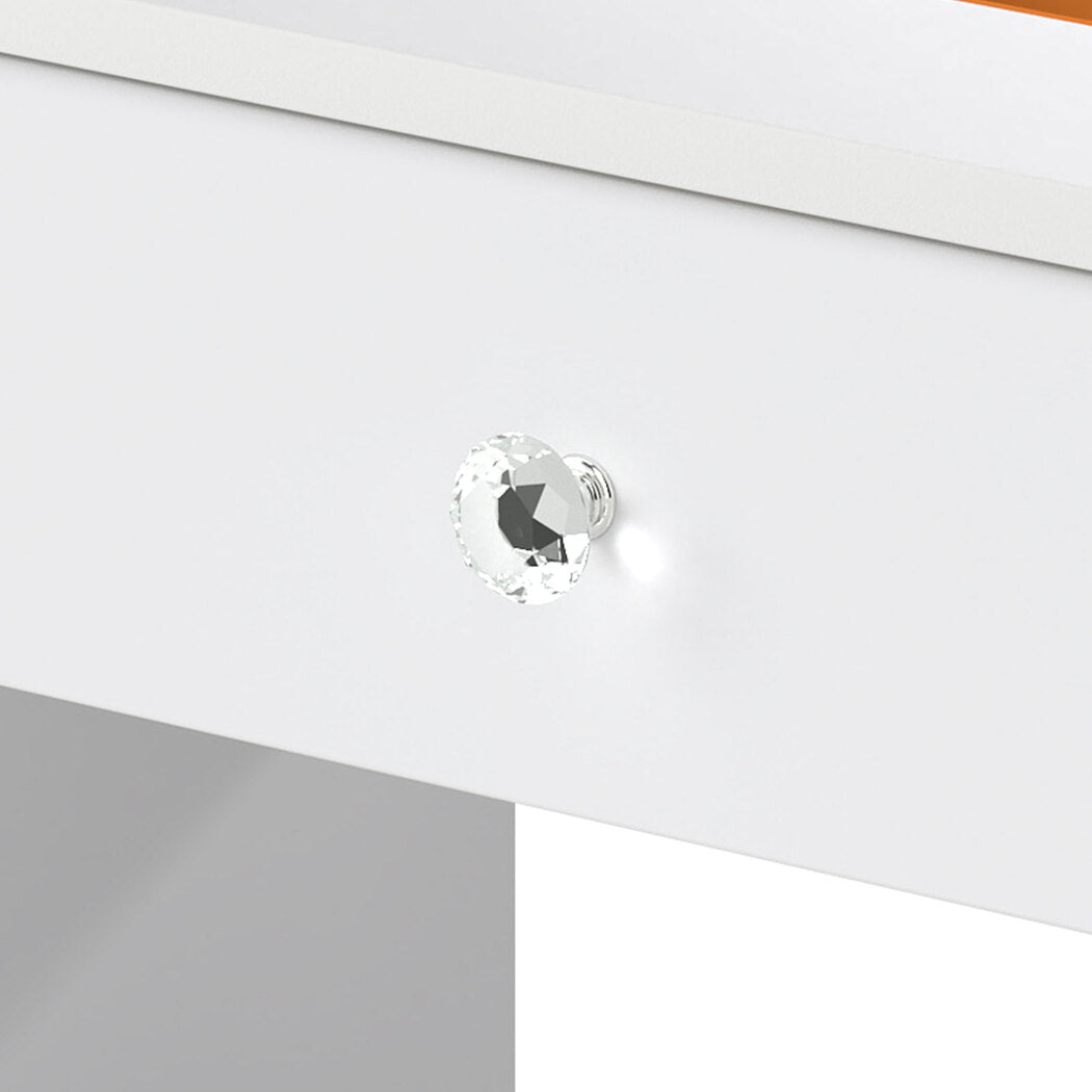 Vanity Table LED Mirror Set 100x40x140cm