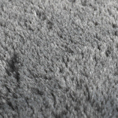 Memory Foam Dog Bed Large Grey 78x52x13cm