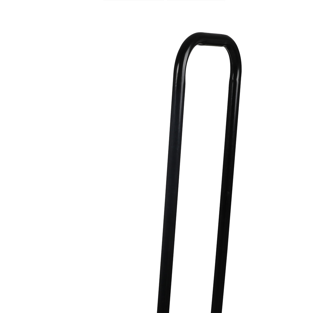 Firewood Rack Steel Holder 123x33x126cm