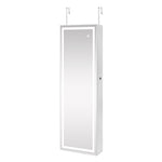 Stylish Mirror Jewellery Cabinet Touch  Foldable Function Classic