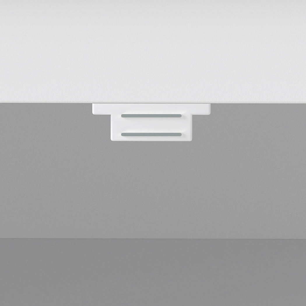 Shoe Cabinet White Storage 78x37x85.5cm