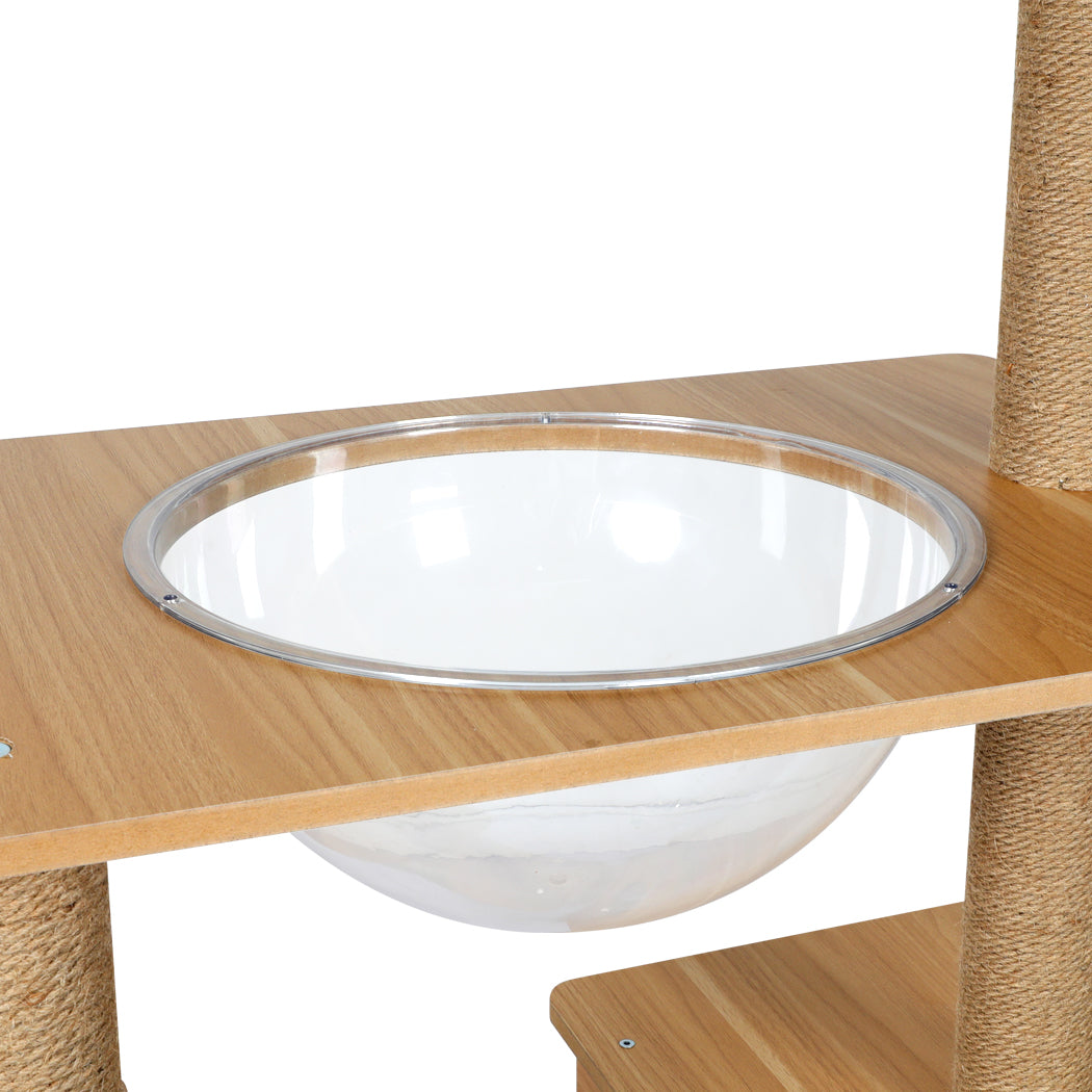 Cat Tree Scratcher Tower 60x40x138cm