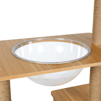 Cat Tree Scratcher Tower 60x40x138cm