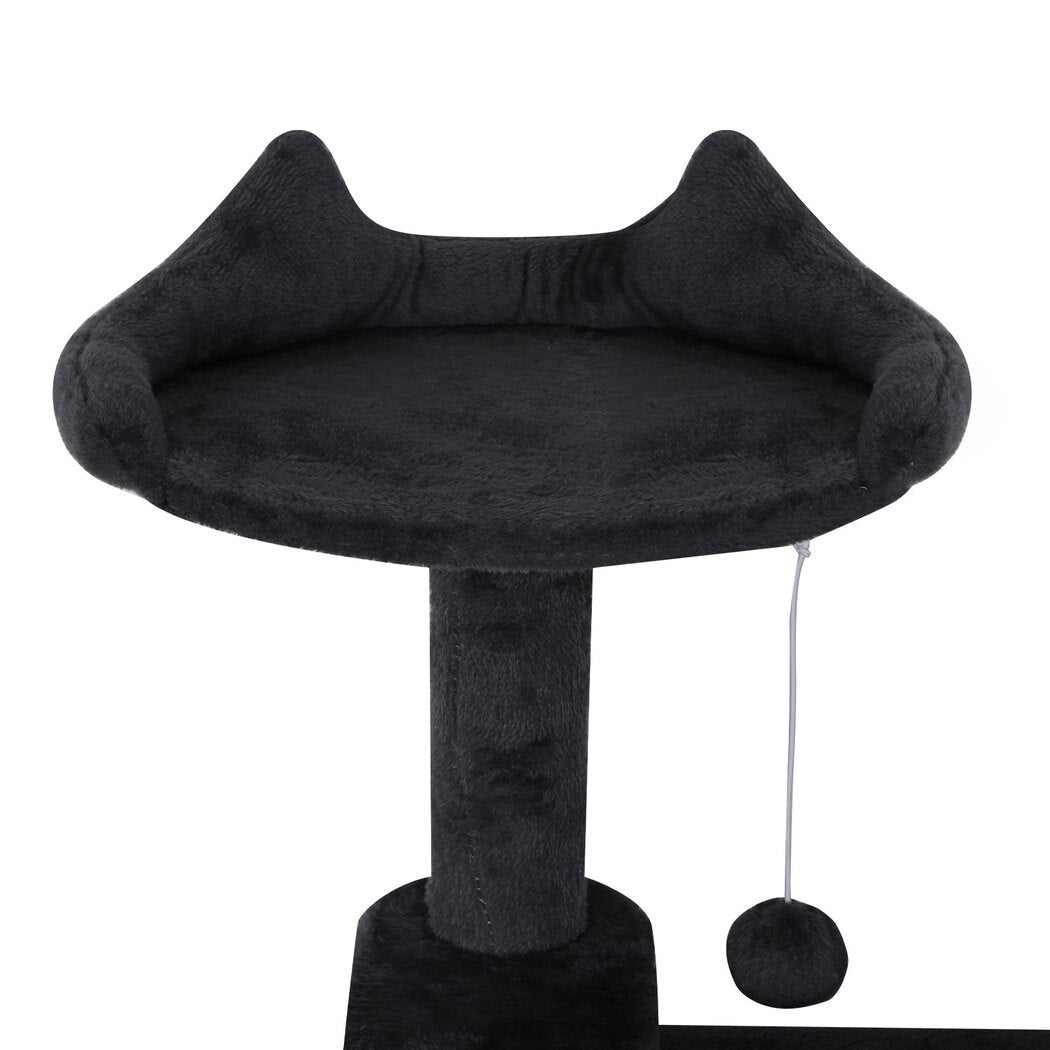 Cat Tree Scratching Post Grey 50x50x145cm