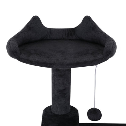 Cat Tree Scratching Post Grey 50x50x145cm
