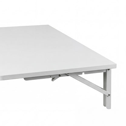 Wall Mounted Folding Table Floating Desk | HomeAndLiving - 6