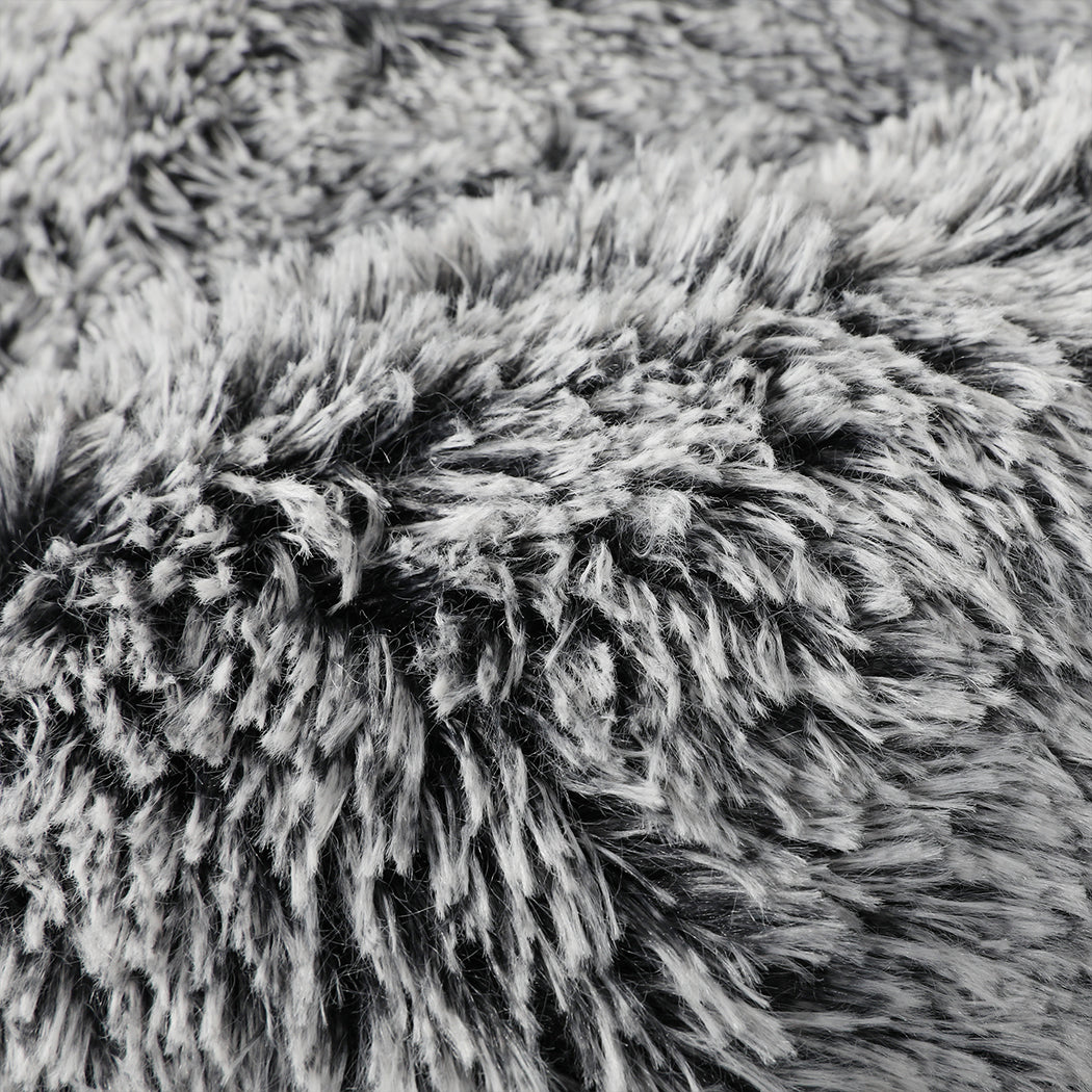 Dog Bed Memory Foam Charcoal Large 70x70x26cm