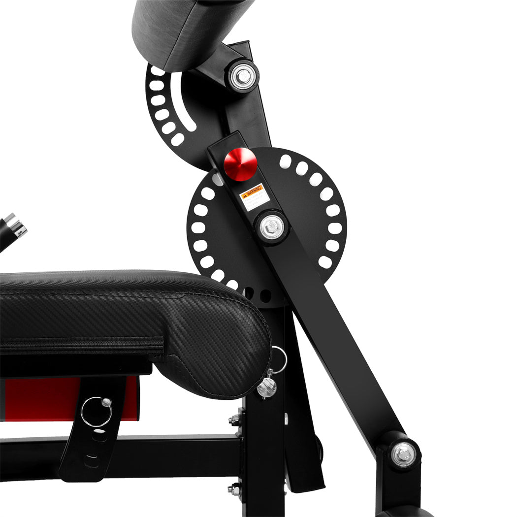 Leg Extension Machine Adjustable 111.2x110.9x101.1cm