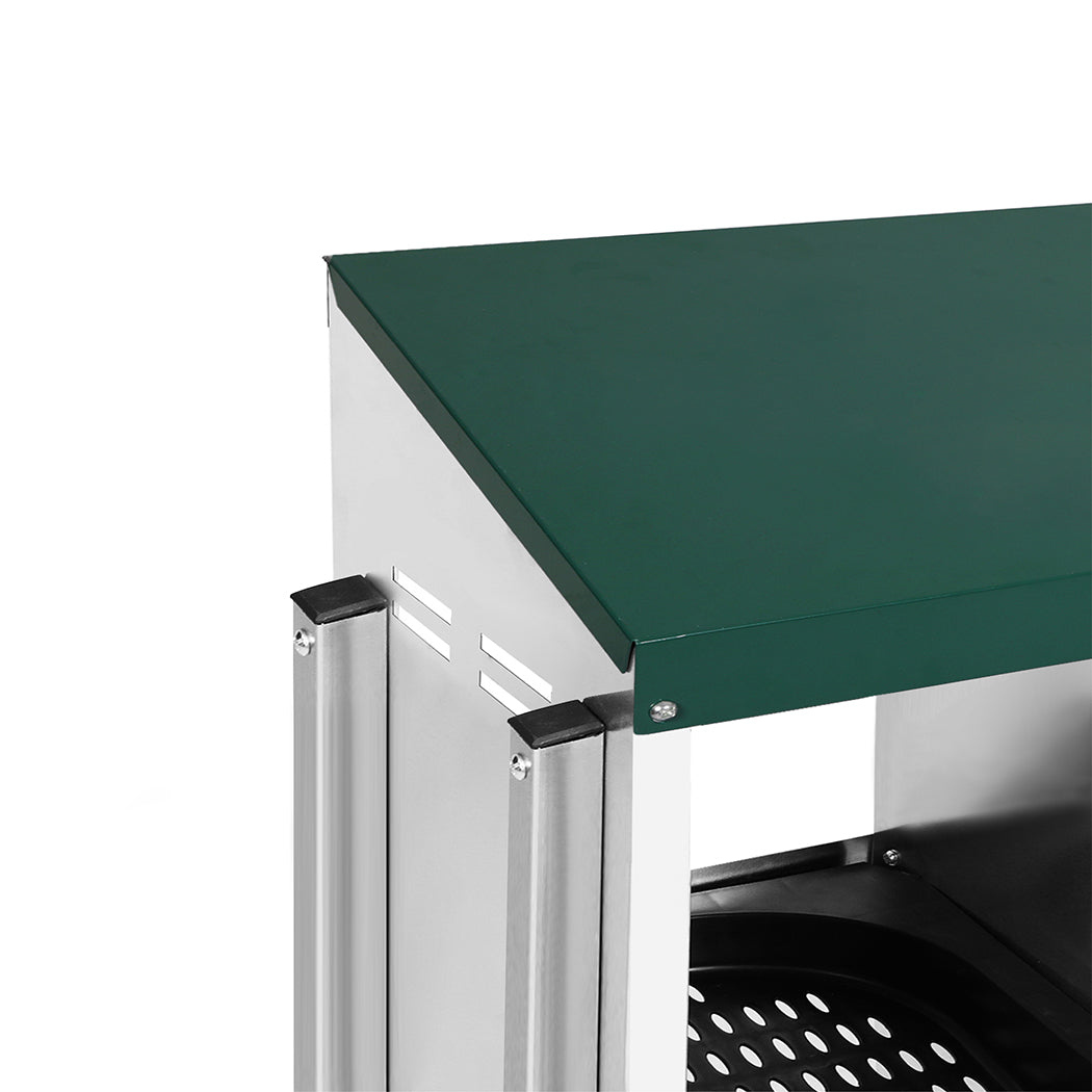 Chicken Coop Green Hutch 80x52x78.5cm