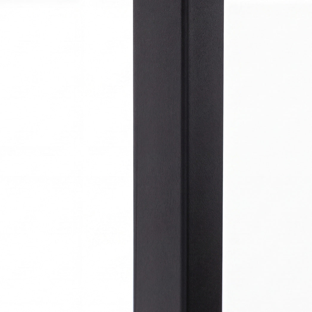 Vinyl Record Stand Black 16x16x0.8cm
