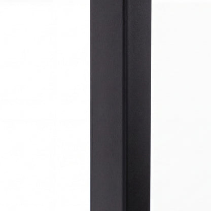 Vinyl Record Stand Black 16x16x0.8cm