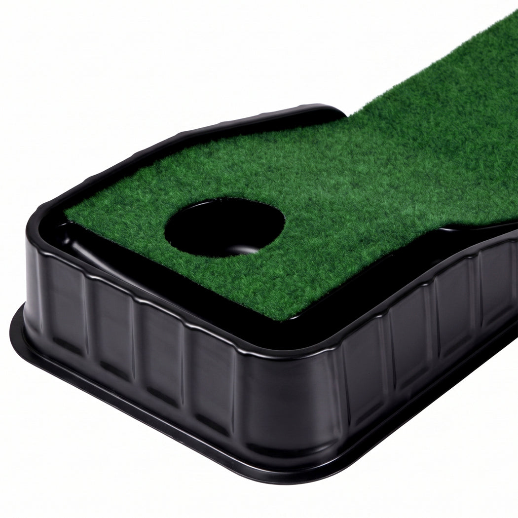 Golf Putting Mat Auto Return Green 220x33cm