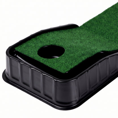 Golf Putting Mat Auto Return Green 220x33cm