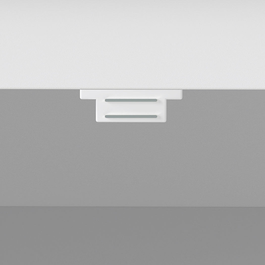 Shoe Cabinet Storage White 78x37x116cm