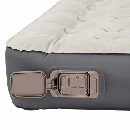 Inflatable Mattress Tpu Air Bed Grey 190x150x22cm
