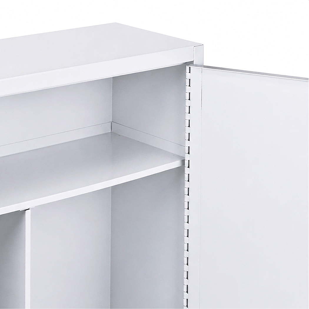 Medicine Storage Lockable Cabinet 39x32.5x14cm