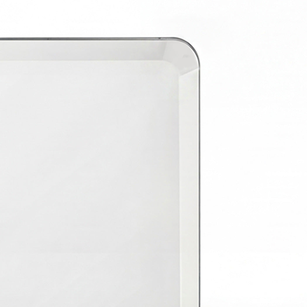 Frameless Wall Mirror Tempered Glass 60x45cm | HomeAndLiving