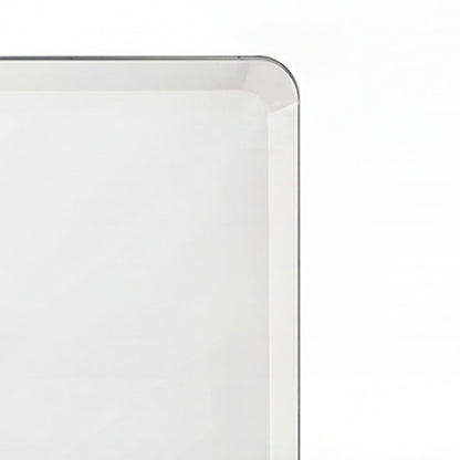 Frameless Wall Mirror Tempered Glass 60x45cm | HomeAndLiving