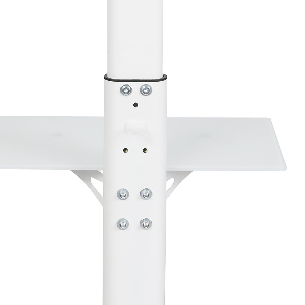 Tv Floor Stand Adjustable 100x100cm
