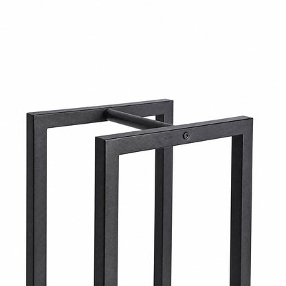 Levede Firewood Rack Metal Outdoor Storage Log Holder Fireplace 30 x 22 x 59cm