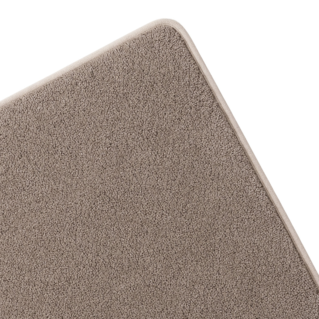 Non Slip Door Mat Beige 80x50x1cm