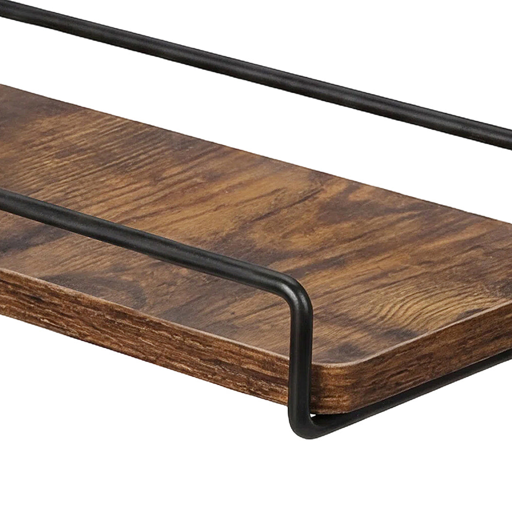 Floating Corner Wall Shelves 2pc Display Storage | HomeAndLiving