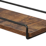 Floating Corner Wall Shelves 2pc Display Storage | HomeAndLiving