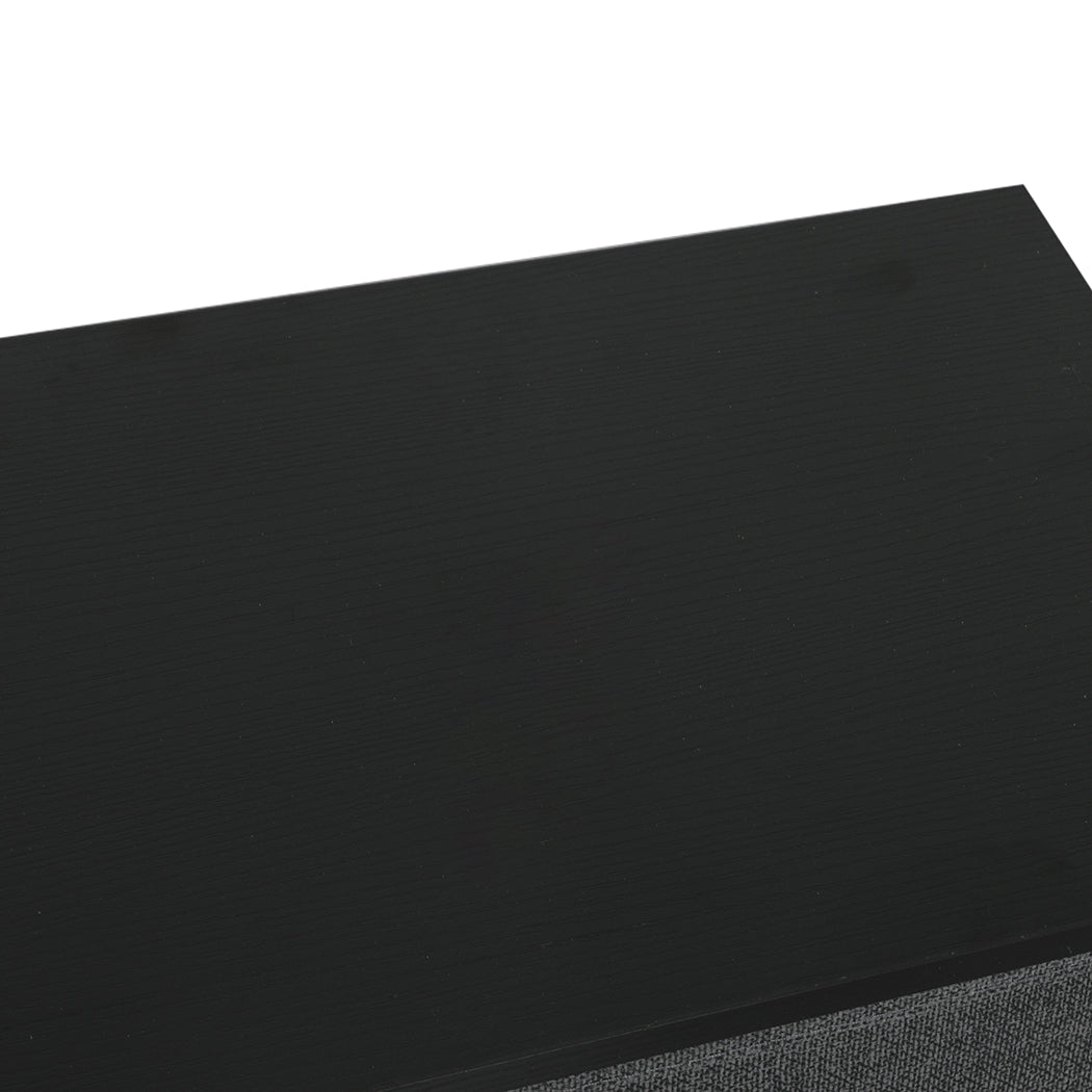 Modern Storage Cabinet Tower Chest Dark Grey  Premium Quality Build