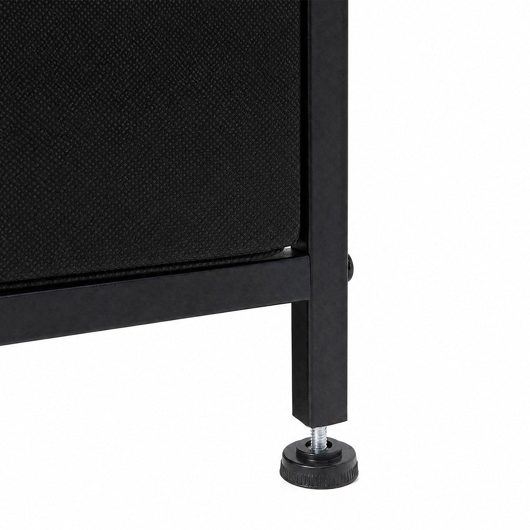 Bedside Table With Charging Station 41x30x100cm