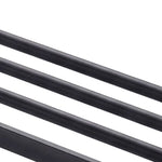 Double Bar Towel Rack Wall Mounted Black | HomeAndLiving