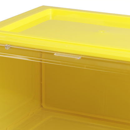 Sneaker Display Case Yellow 35.5x26x21cm