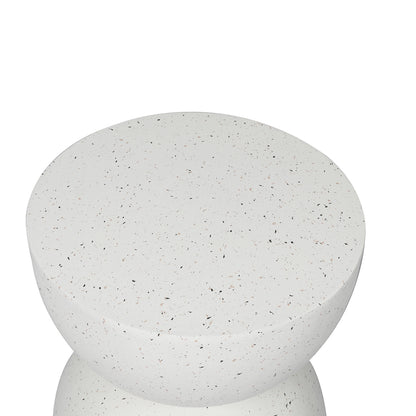 Ergonomic Side Table Terrazzo Coffee Tables Beige  High Back Support