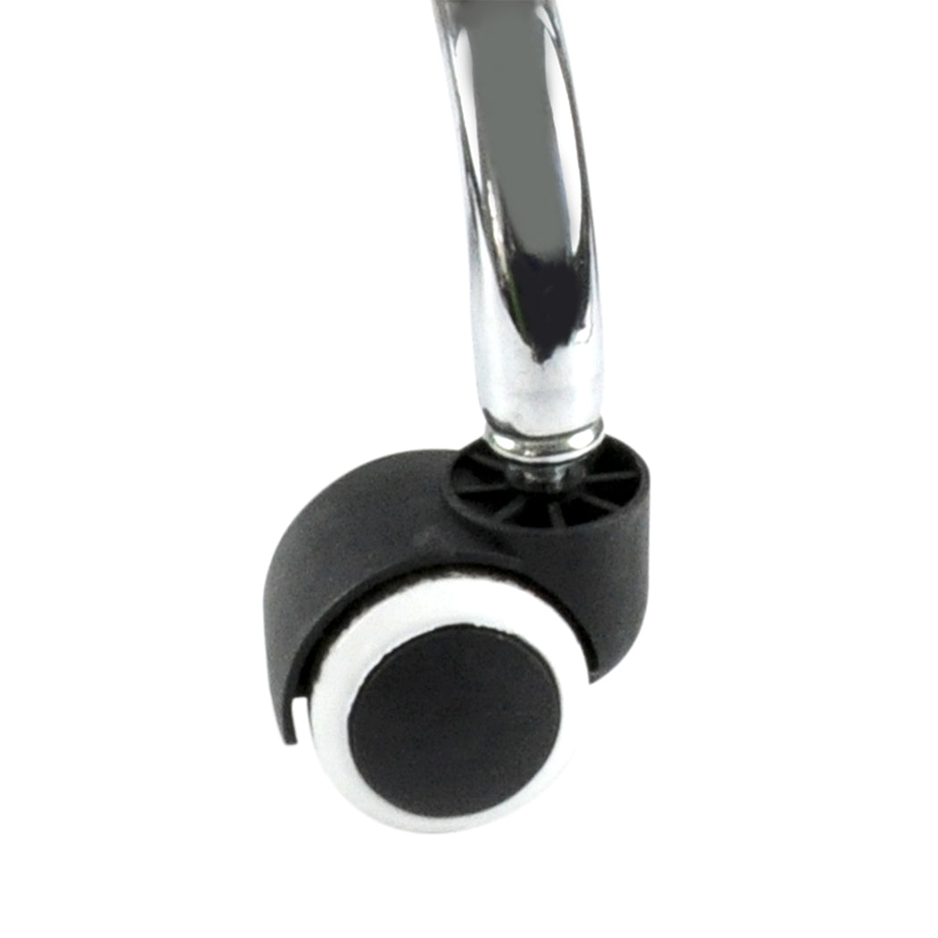 Contemporary 4x Barstool Swivel Salon Hairdressing  Wood Finish