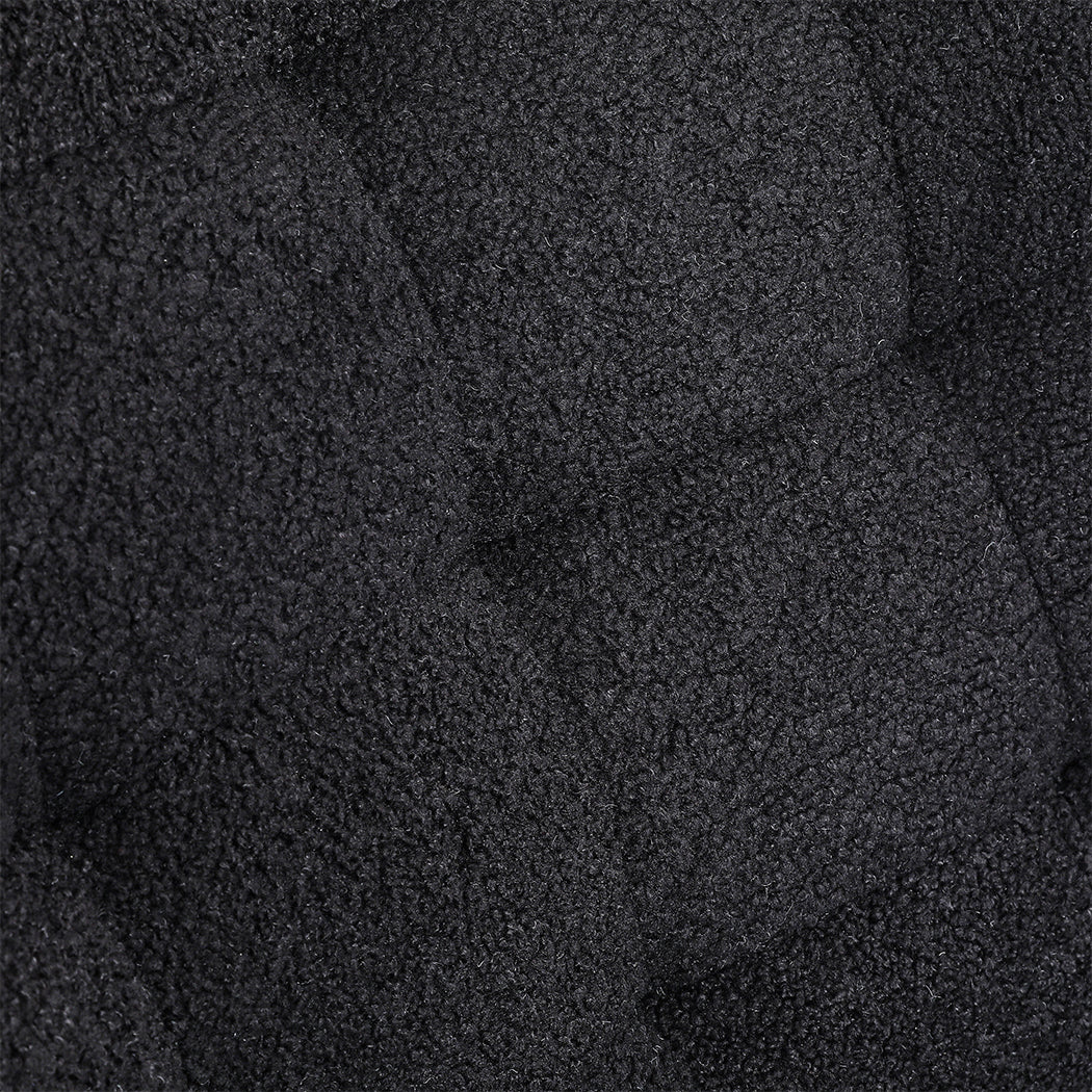 Grey Rocking Chair Fleece 67x86x95cm