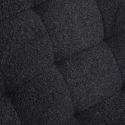 Grey Rocking Chair Fleece 67x86x95cm