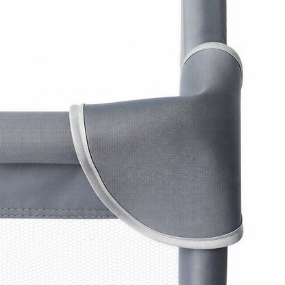 Baby Playpen Grey Play Area 127x127cm