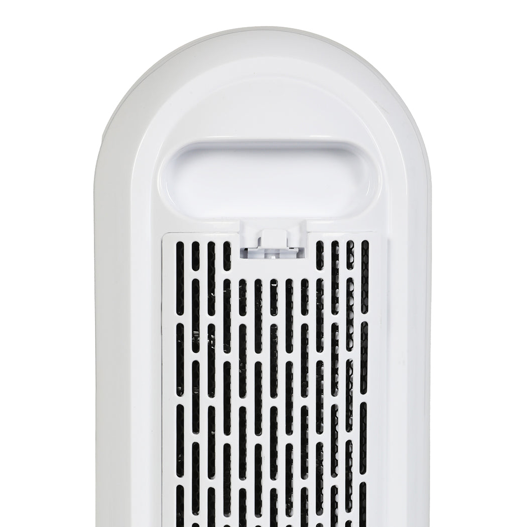Elegant Portable Electric Heater Fan 1200W Home Office  Sleek Modern