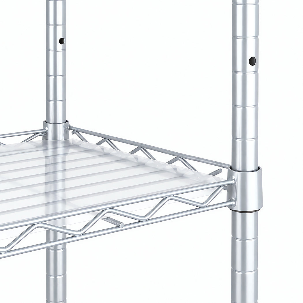 Shelving Unit 6 Tier Adjustable 42x32x161cm
