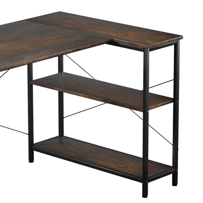 Contemporary L Shaped Computer Desk Home Corner Desk  Multipurpose