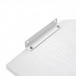 Corner Floating Wall Shelves 2 Pack White | HomeAndLiving
