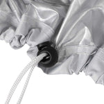 Contemporary Outdoor Furniture Cover Waterproof Silver 30cm Extension