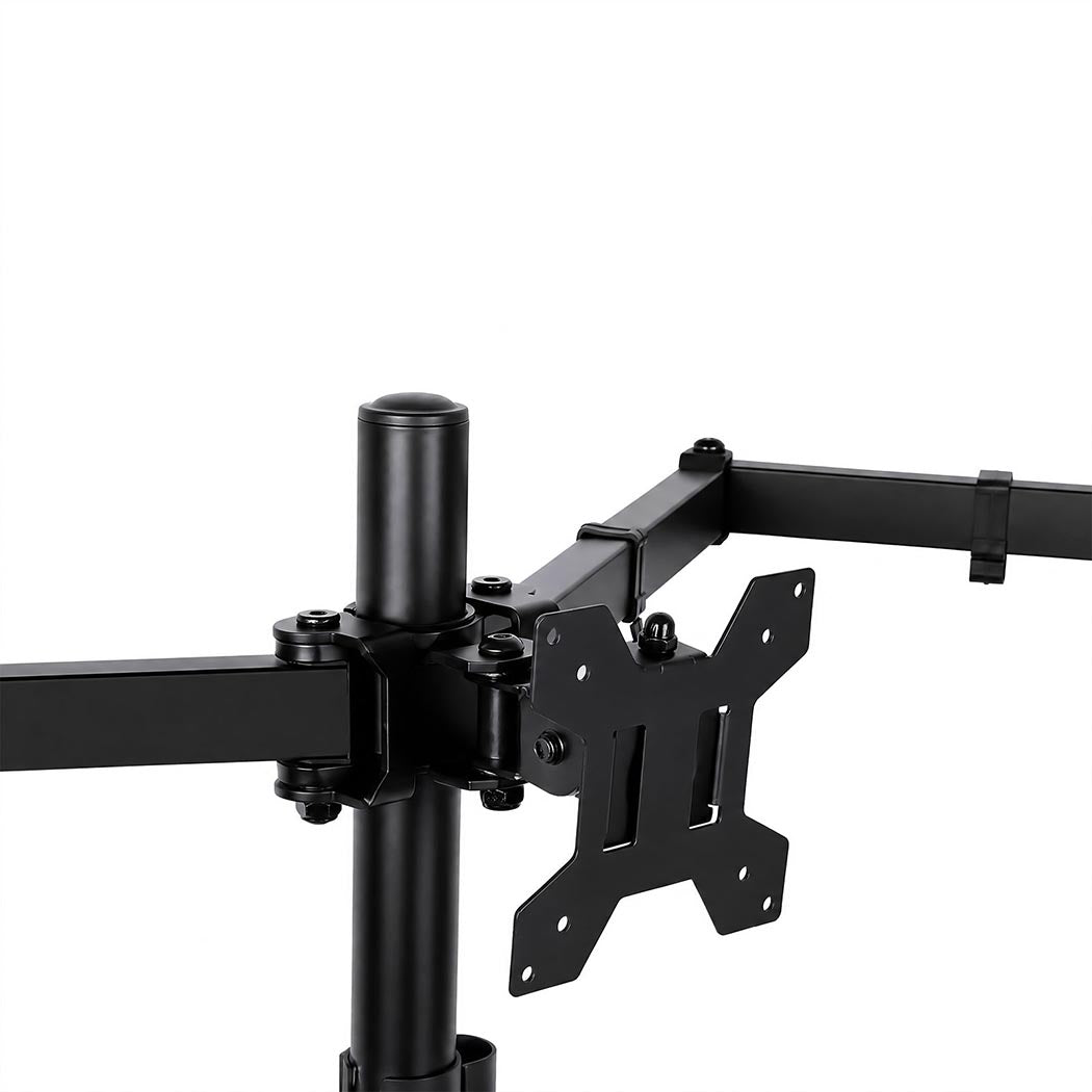 Triple Monitor Arm Stand Adjustable 75x75cm