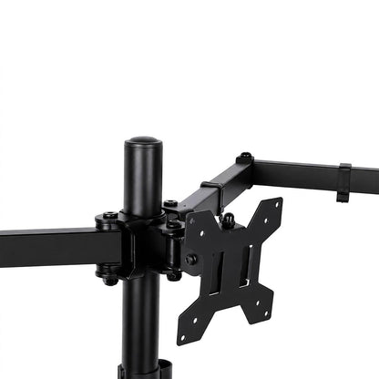 Triple Monitor Arm Stand Adjustable 75x75cm