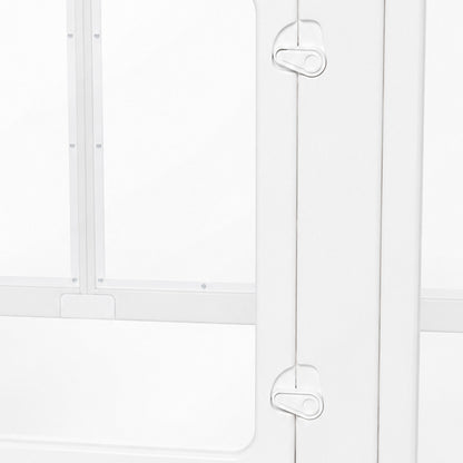 Clear Dog Playpen 60cm 50x2x60cm