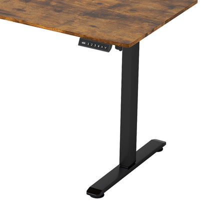 Electric Standing Desk Adjustable Height 120x60x72cm