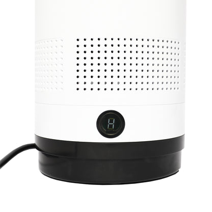 Versatile Bladeless Tower Fan 2 In 1 Cooler & Heater Fan  Premium