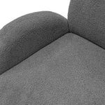 Modern Cloud Sofa 3 Seater Sherpa Fleece Beige Space-Saving Design