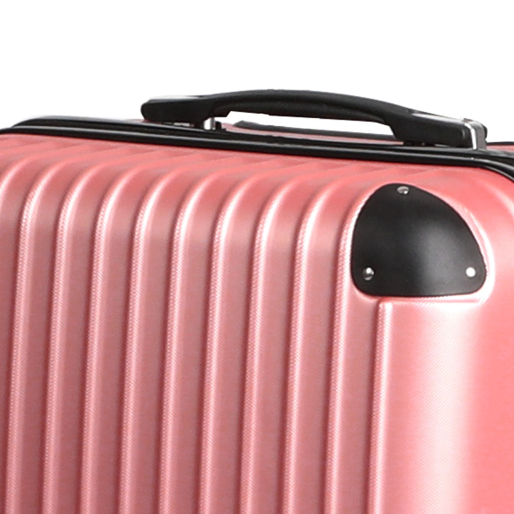 Rose Gold 24 Luggage Suitcase 39x23x63cm